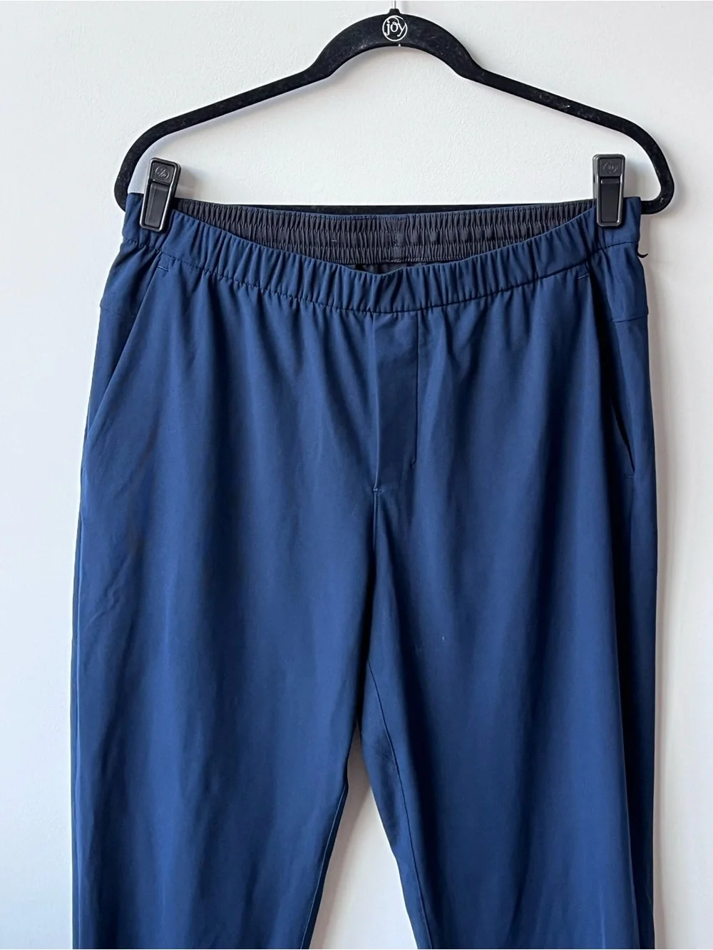 Lululemon ABC Pull On Performance Athletic Gym Pants 30” Men’s Large Navy Blue
